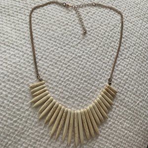 (2 for $5) tan/gold necklace